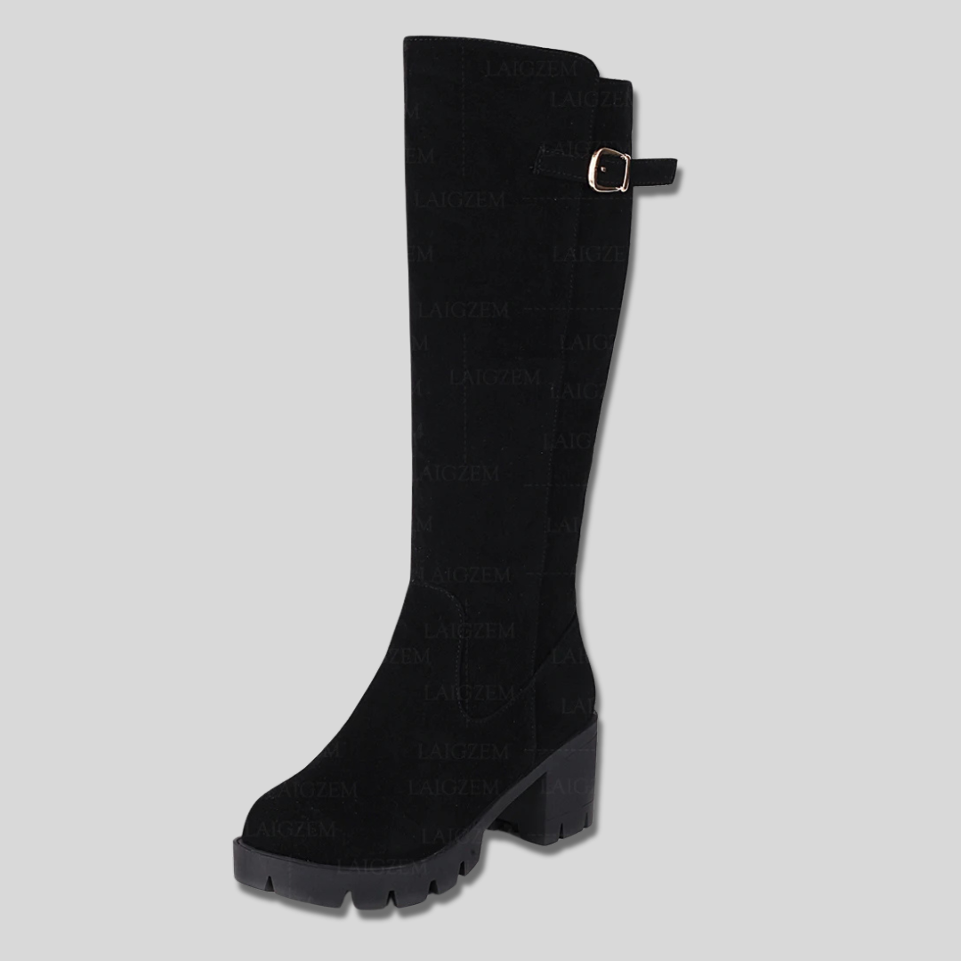 Harper Brooklyn | Suede Knee High Boots