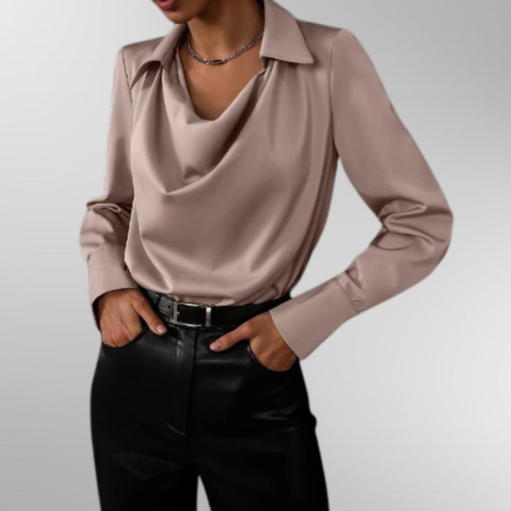 Harper Brooklyn | Satin Blouse