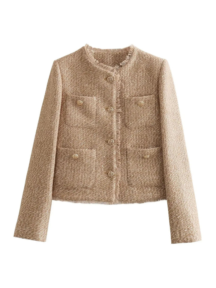 Harper Brooklyn | Short Tweed Blazer
