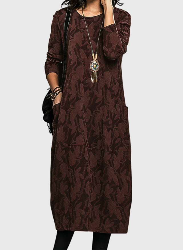 Harper Brooklyn | Casual Round-Neck Dress
