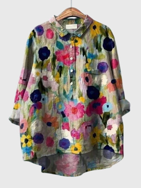 Harper Brooklyn | Floral Print Blouse