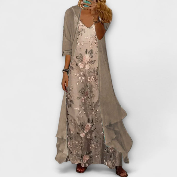 Harper Brooklyn | Maxi Dress Two-Piece Set