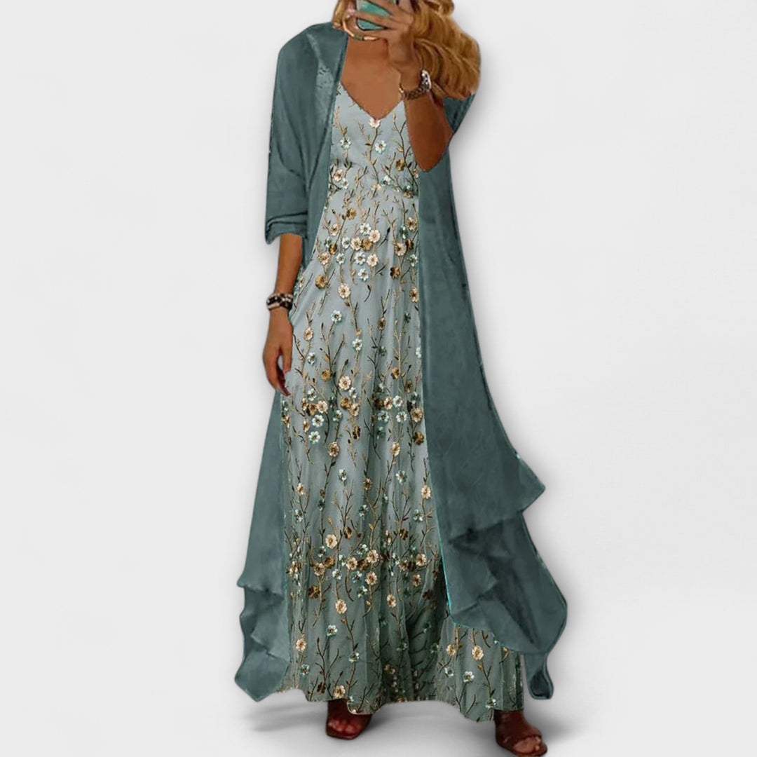 Harper Brooklyn | Maxi Dress Two-Piece Set