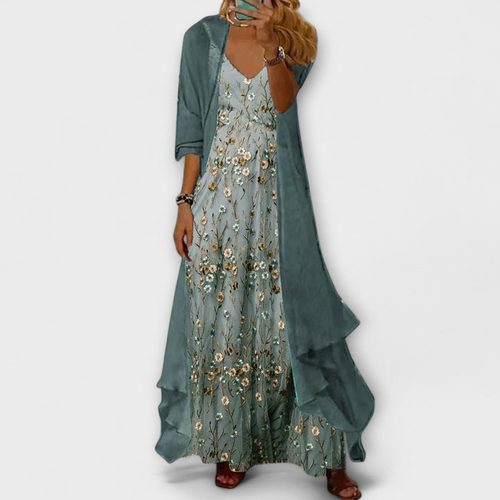 Harper Brooklyn | Maxi Dress Two-Piece Set