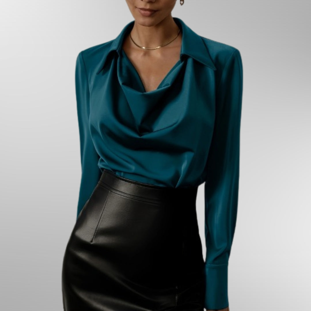 Harper Brooklyn | Satin Blouse