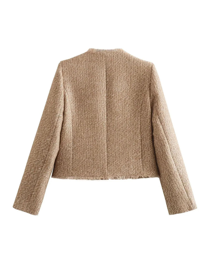 Harper Brooklyn | Short Tweed Blazer