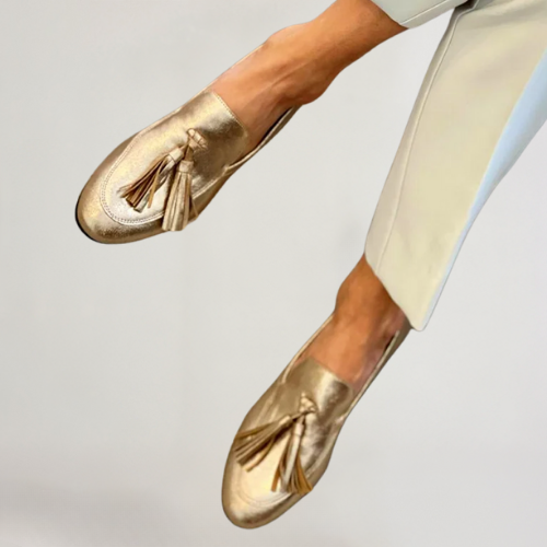 Harper Brooklyn | Heel, Metallic