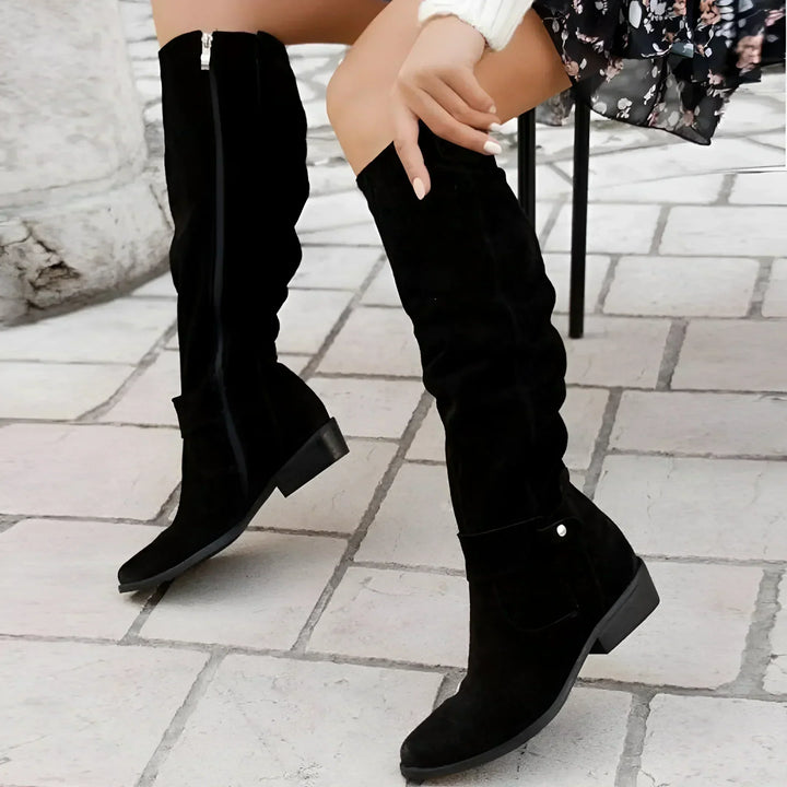 Harper Brooklyn | Suede Boots