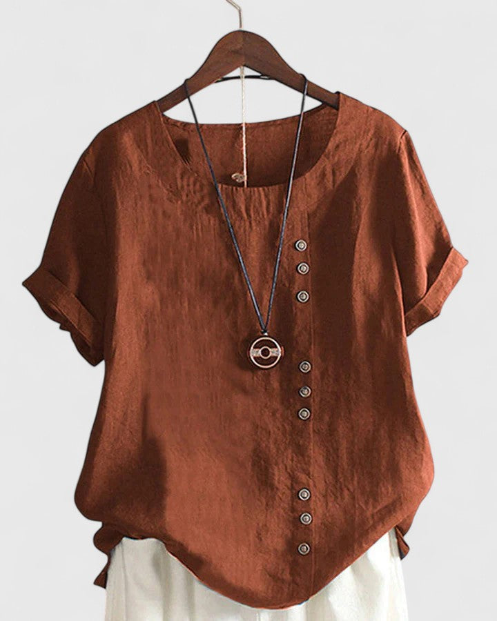 Harper Brooklyn | Short Sleeve Blouse