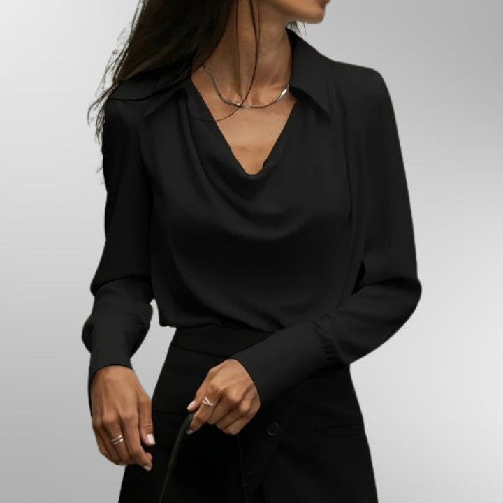 Harper Brooklyn | Satin Blouse