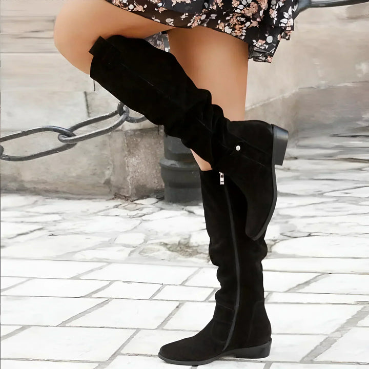 Harper Brooklyn | Suede Boots
