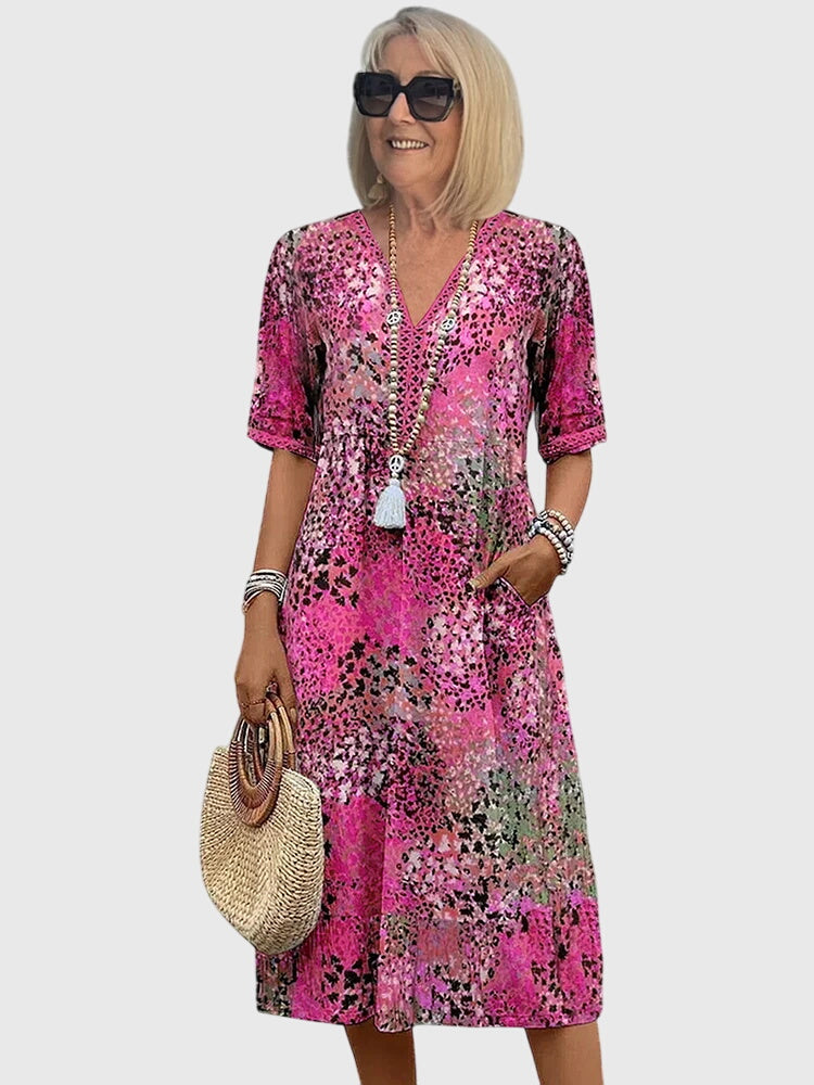 Harper Brooklyn | Floral Midi Dress