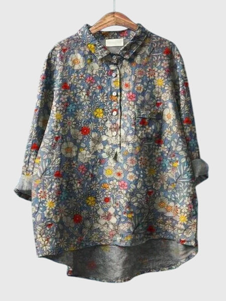 Harper Brooklyn | Floral Print Blouse