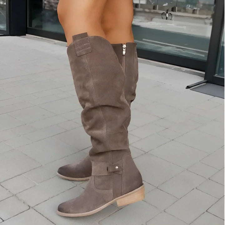 Harper Brooklyn | Suede Boots