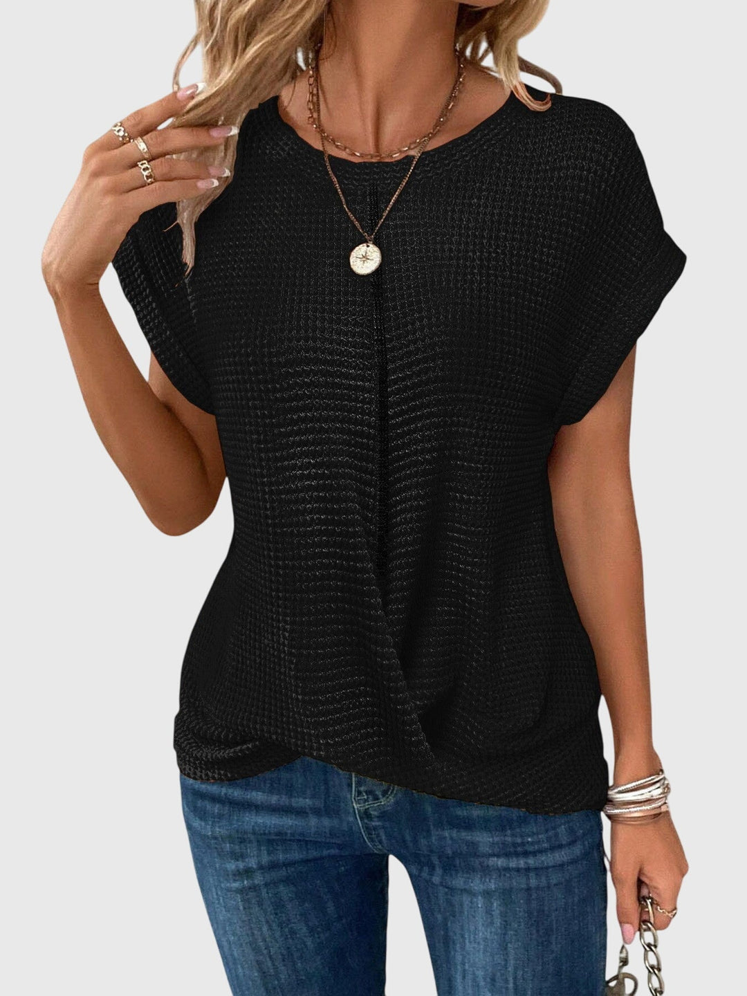 Harper Brooklyn | Blouse, Crew Neck