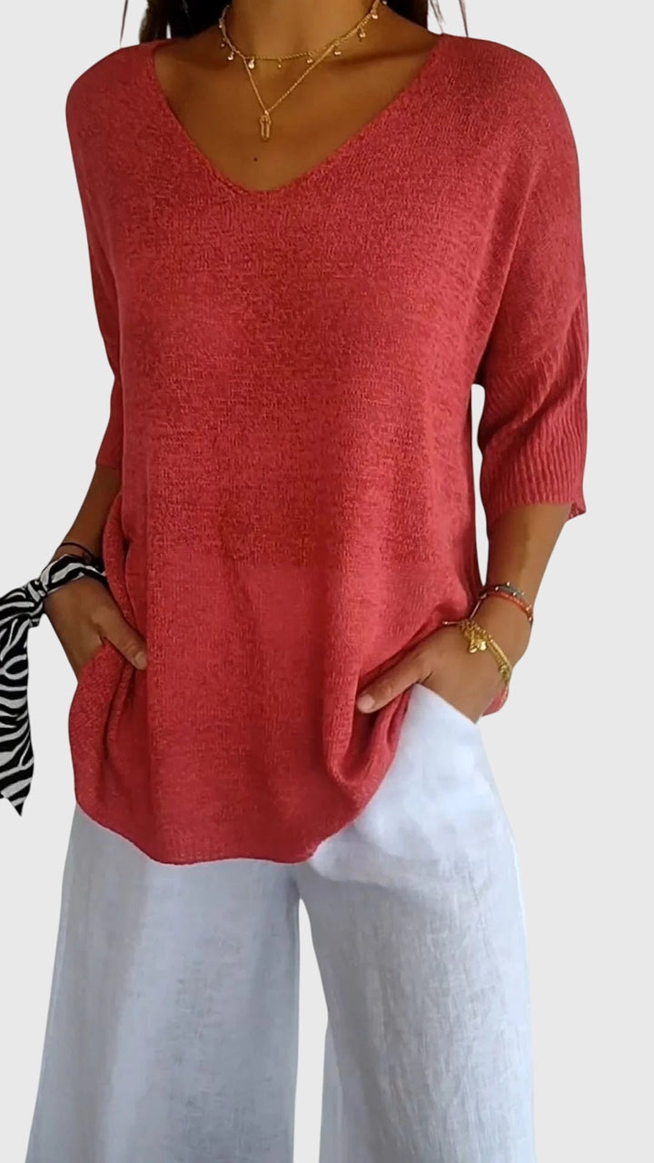 Harper Brooklyn | V-Neck Top