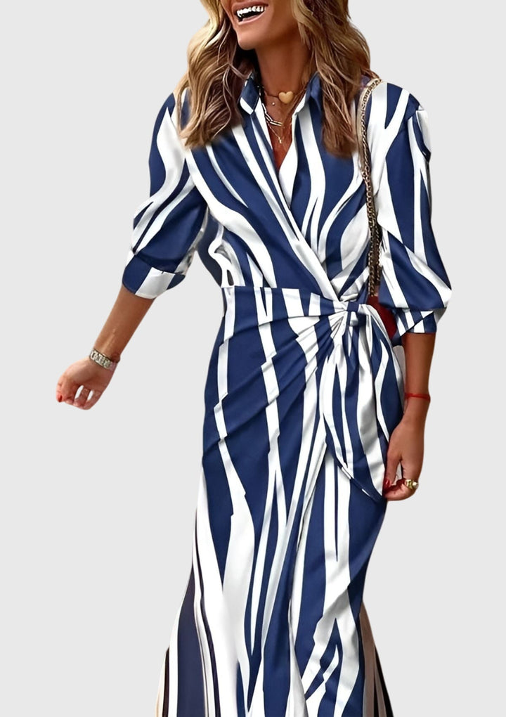 Harper Brooklyn | Wrap Dress with Print