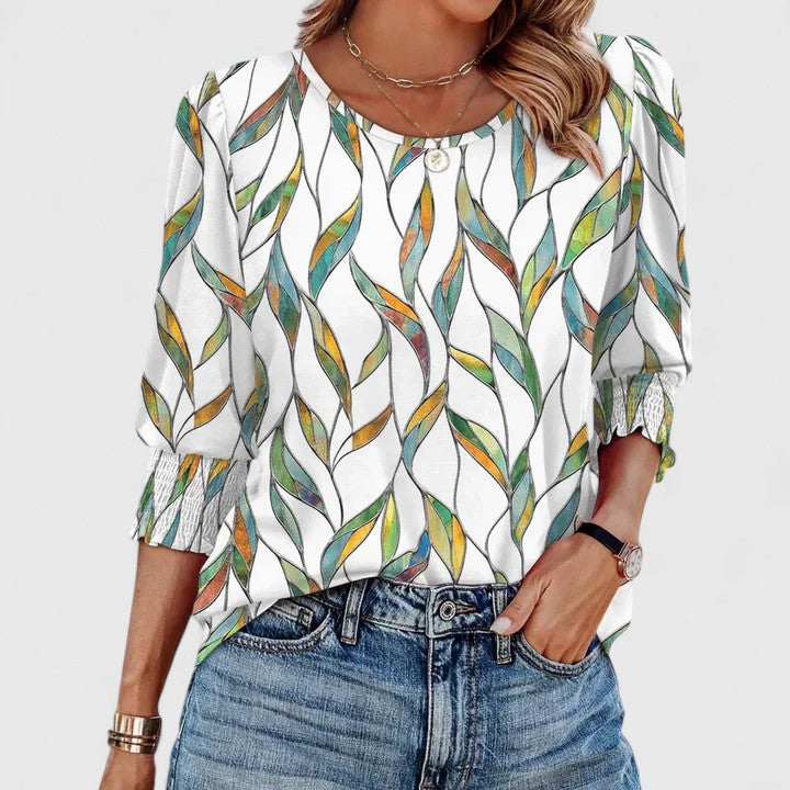 Harper Brooklyn | Smocked Top
