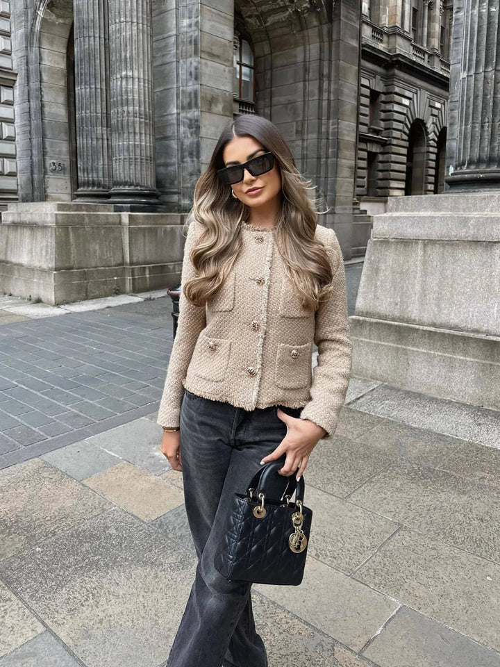 Harper Brooklyn | Short Tweed Blazer
