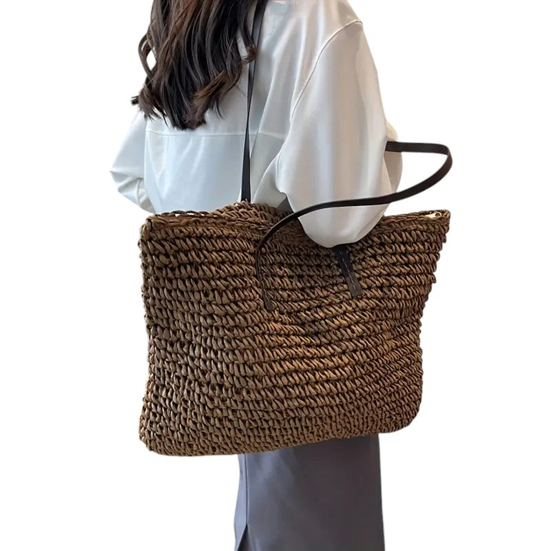 Harper Brooklyn | Woven Tote Bag