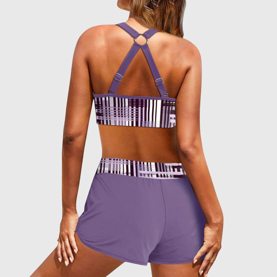 Harper Brooklyn| Ribbed High-Waisted Bikini