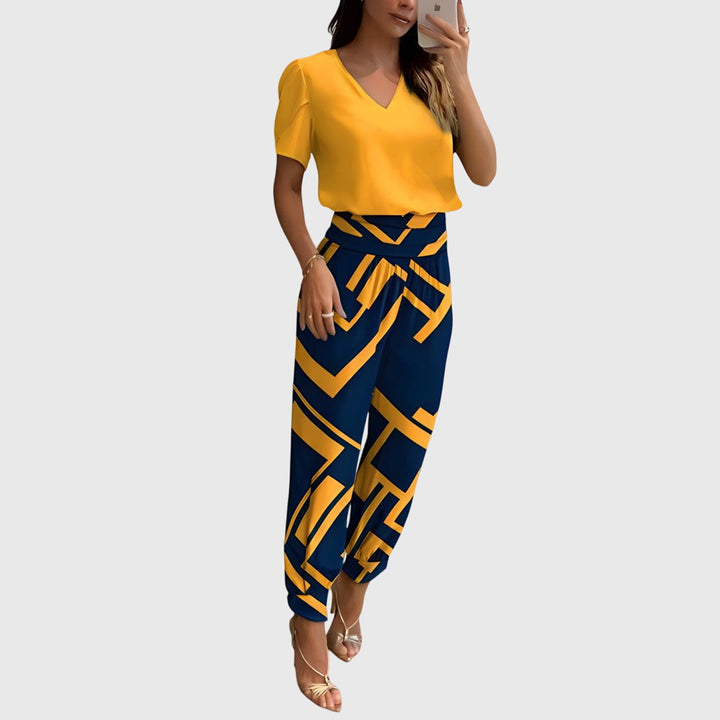 Harper Brooklyn | Blouse and Pants Set