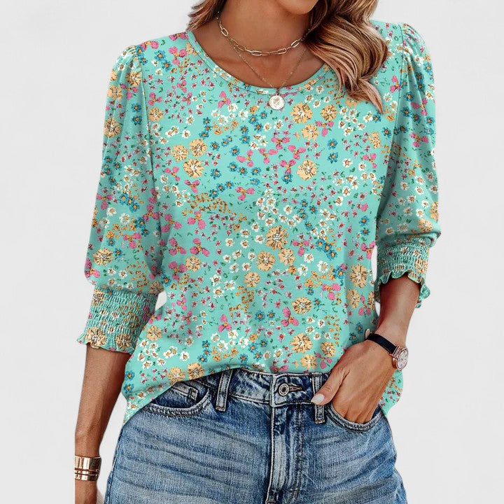 Harper Brooklyn | Smocked Top