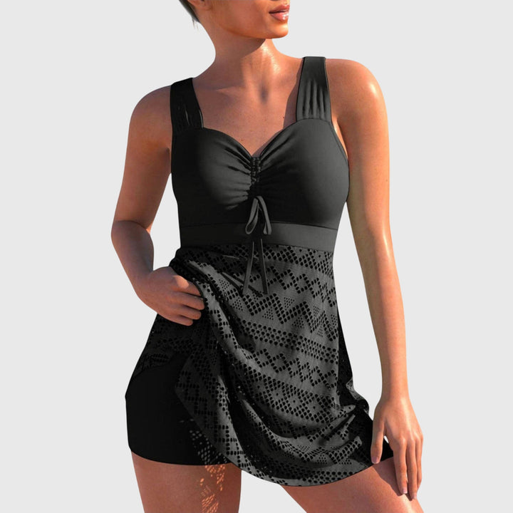 Harper Brooklyn| Two-Piece Swimsuit, Swimwear Material, Regular Fit, Skirted Style