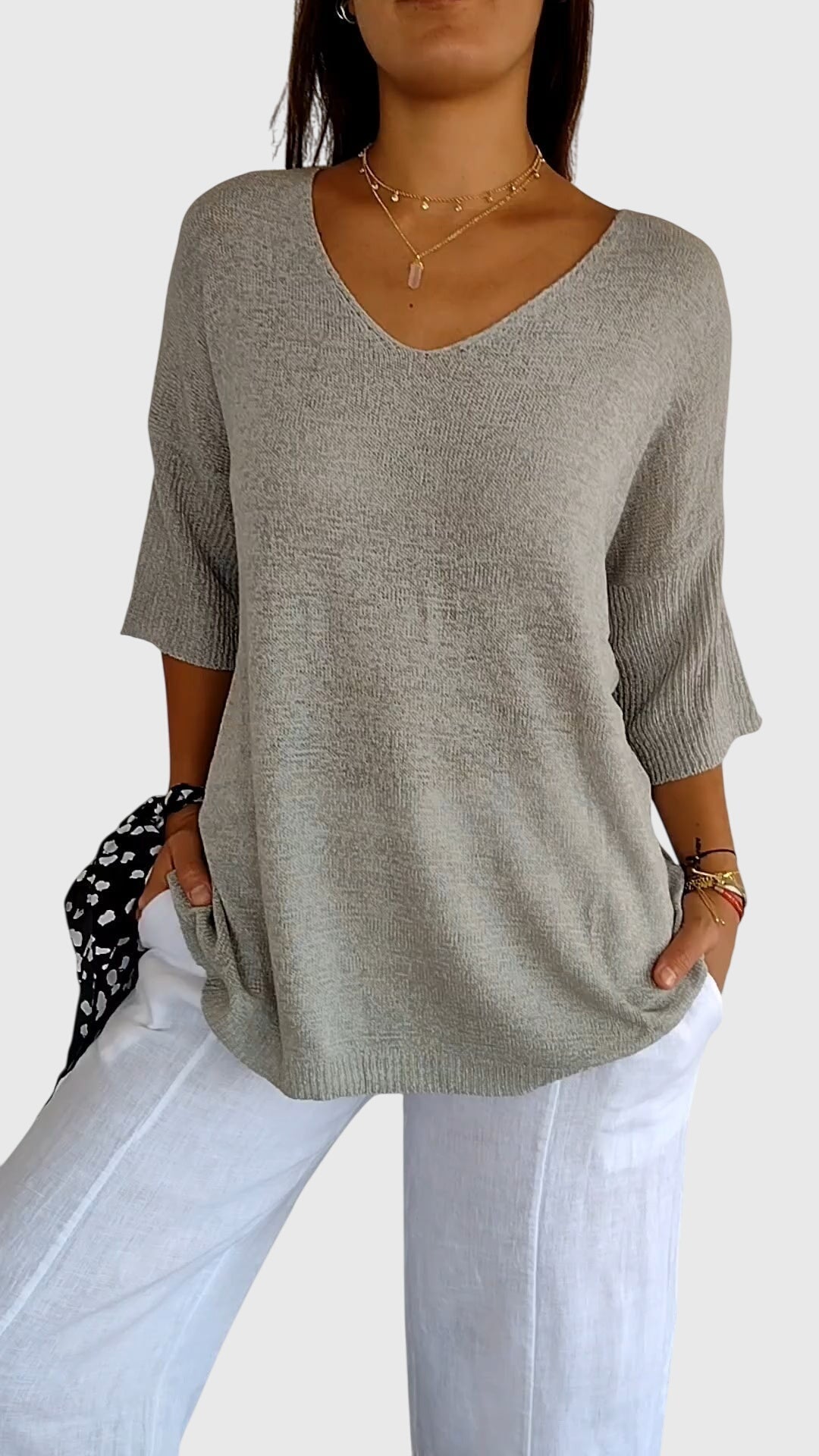 Harper Brooklyn | V-Neck Top