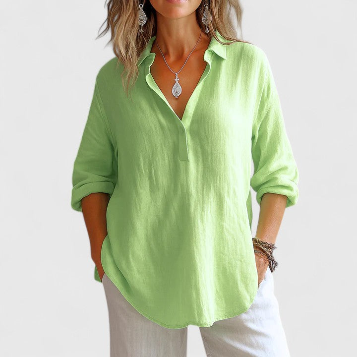 Harper Brooklyn | Linen Blouse
