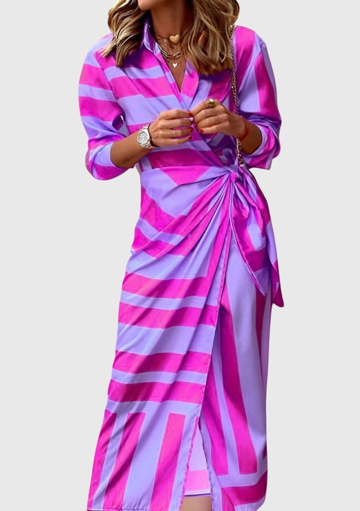 Harper Brooklyn | Wrap Dress with Print