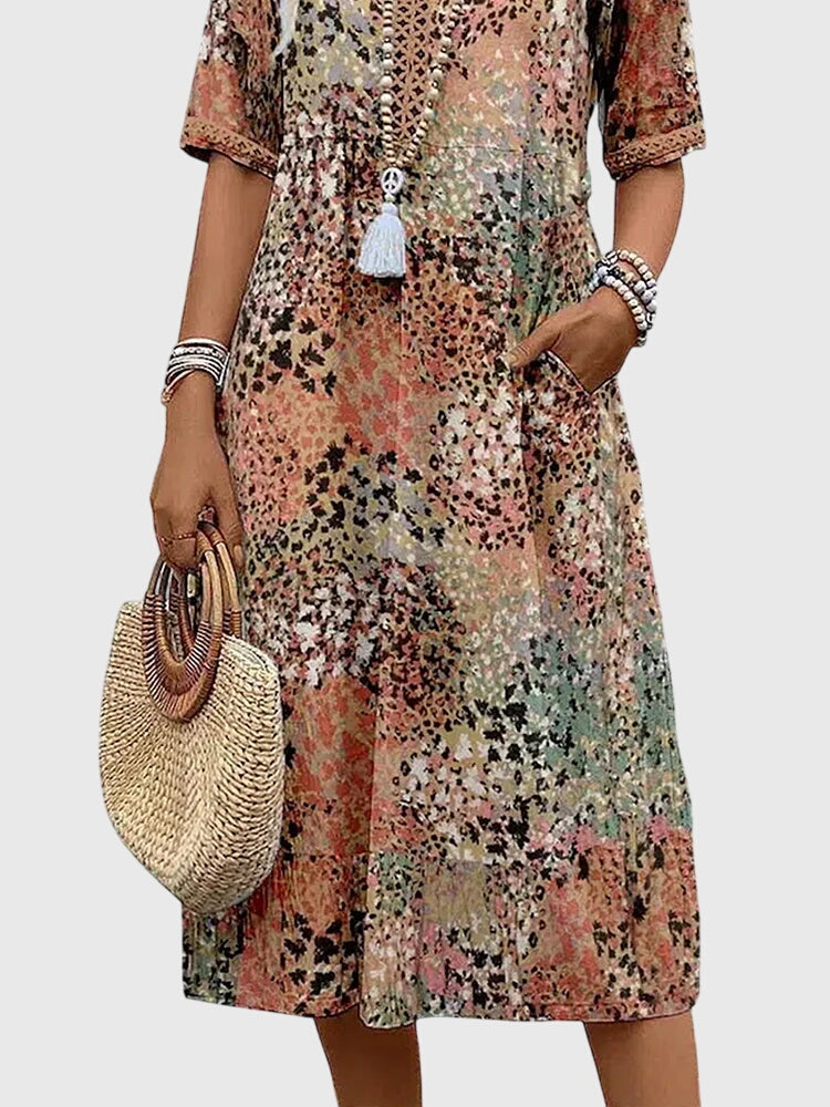 Harper Brooklyn | Floral Midi Dress
