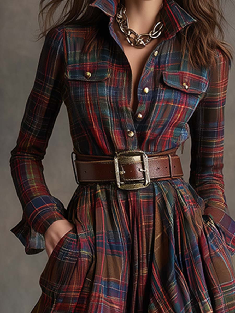 Harper Brooklyn | Classic Button-Up Shirt Dress