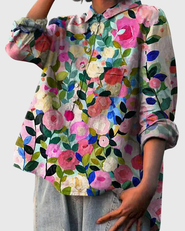 Harper Brooklyn | Floral Print Blouse