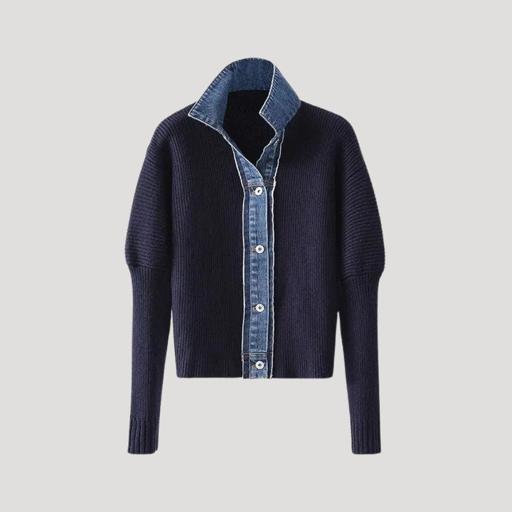 Harper Brooklyn| Women's Layered Button Cardigan Jacket