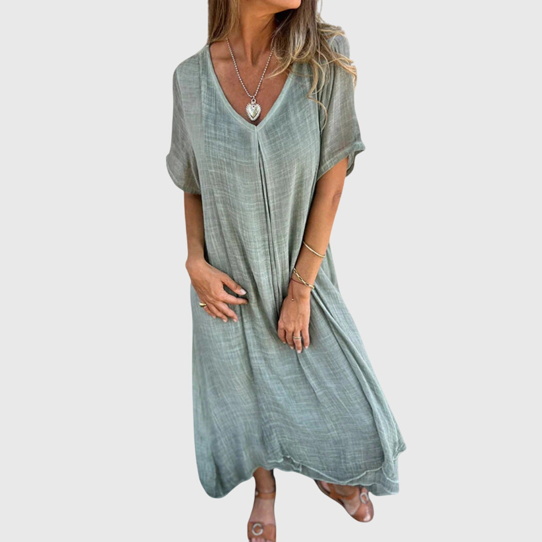 Harper Brooklyn | Lightweight V-Neck Dress
