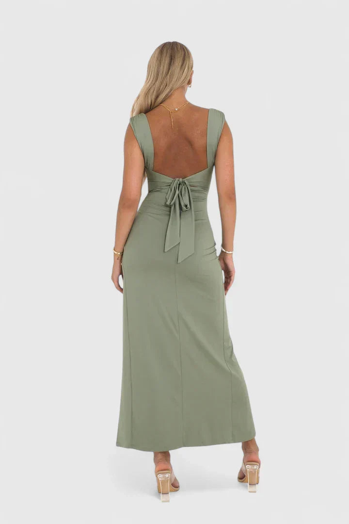 Harper Brooklyn | Maxi Dress in Coral