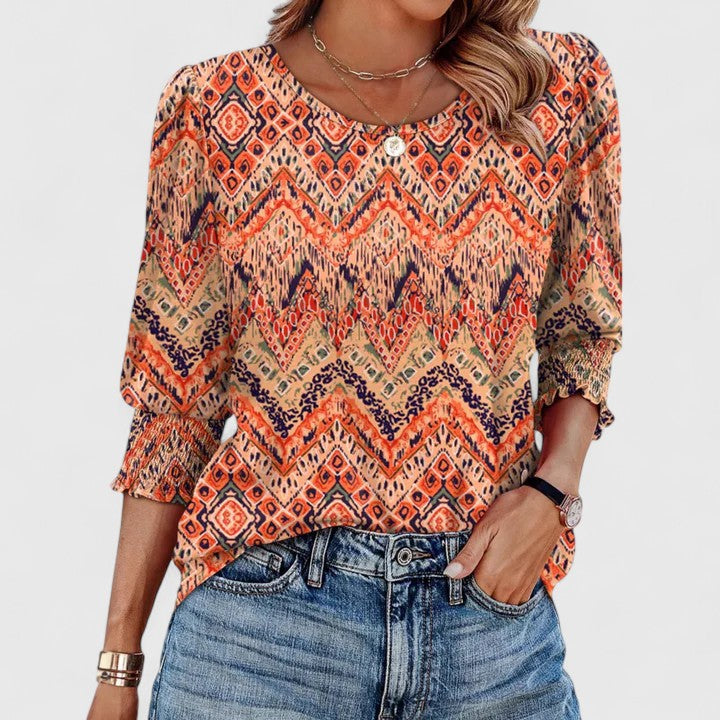 Harper Brooklyn | Smocked Top