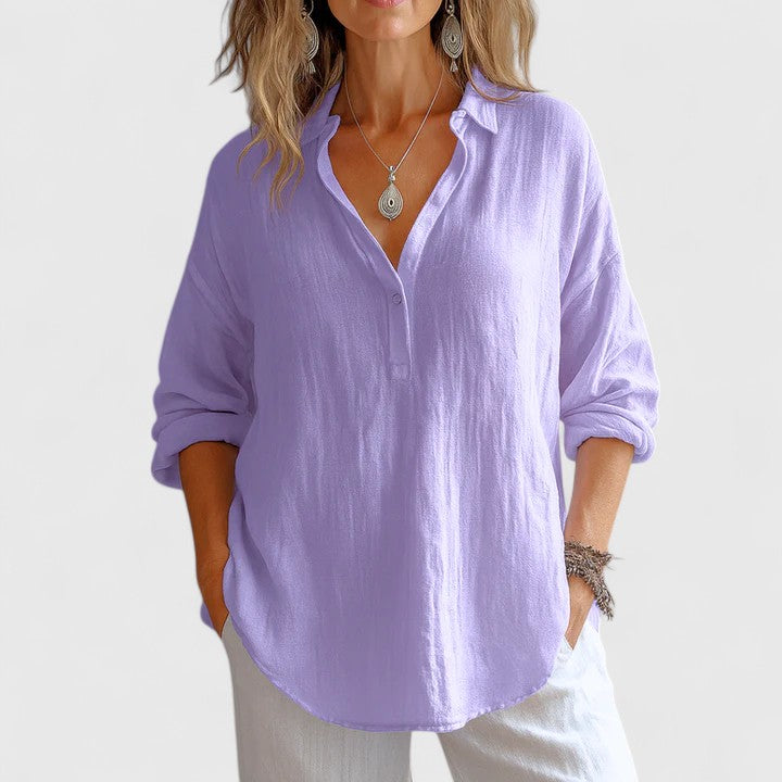 Harper Brooklyn | Linen Blouse