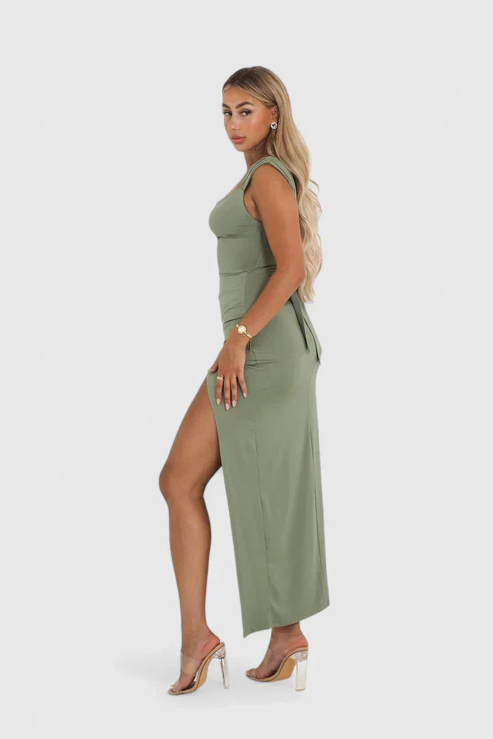Harper Brooklyn | Maxi Dress in Coral