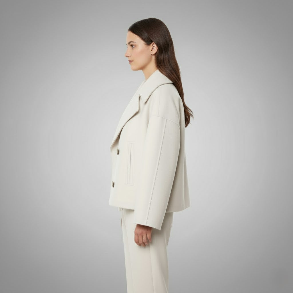 Harper Brooklyn | Double Button Short Jacket