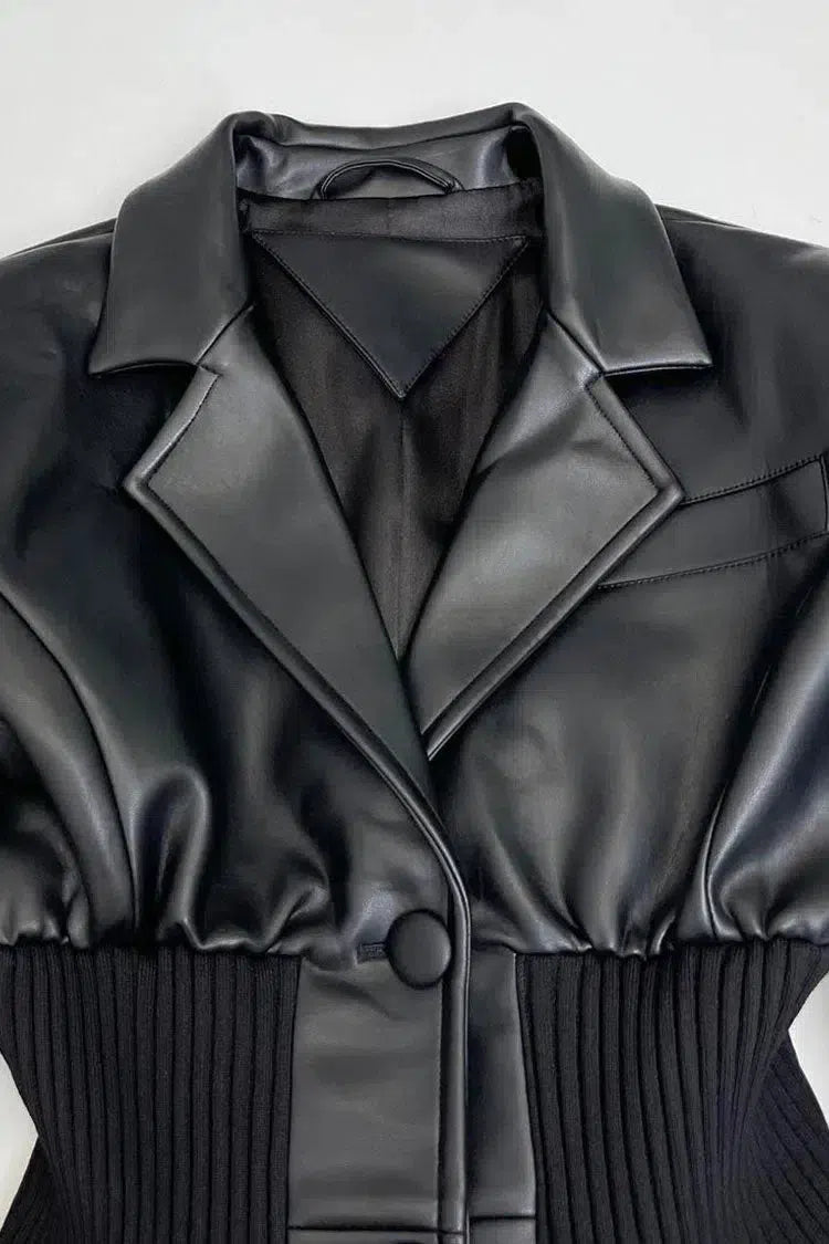 Harper Brooklyn | Faux Leather Jacket