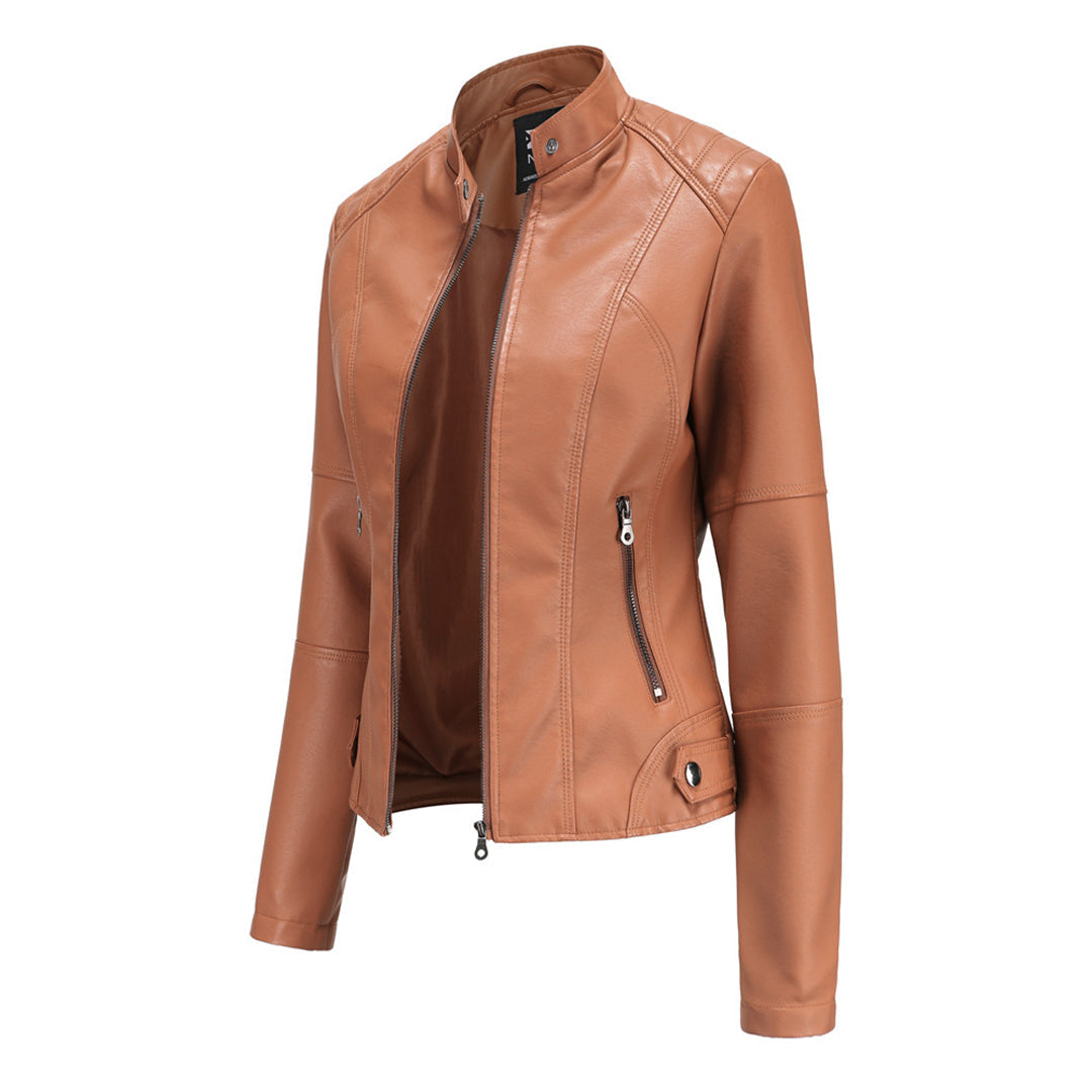 Harper Brooklyn| Women's Slim-fit Biker Jacket
