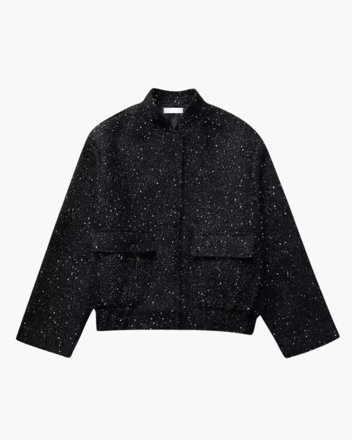 Harper Brooklyn | Sequin Cropped Jacket