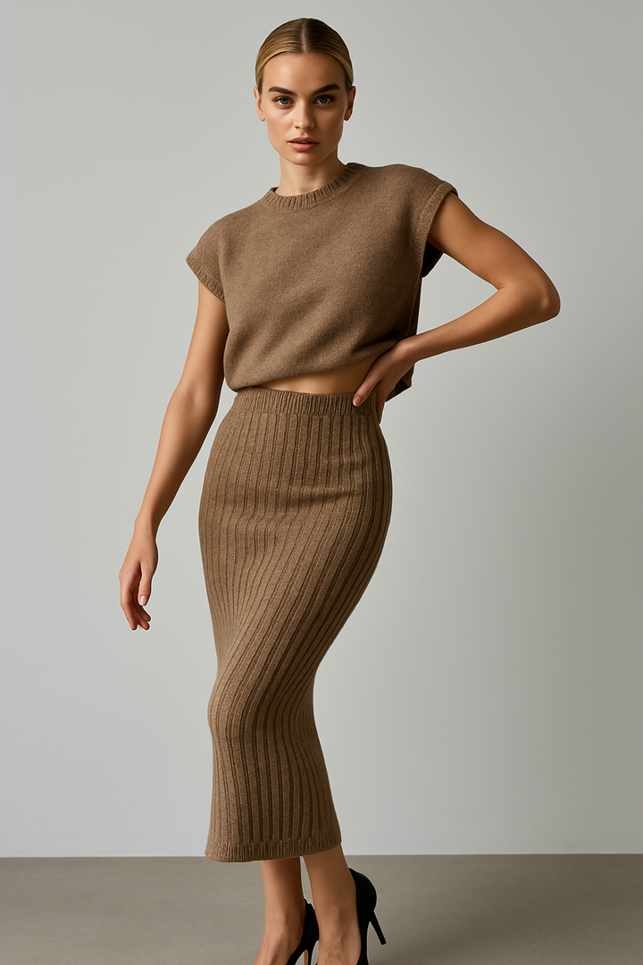 Harper Brooklyn | Rib Sleeveless Set