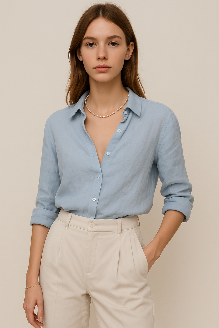 Harper Brooklyn | Linen Blouse