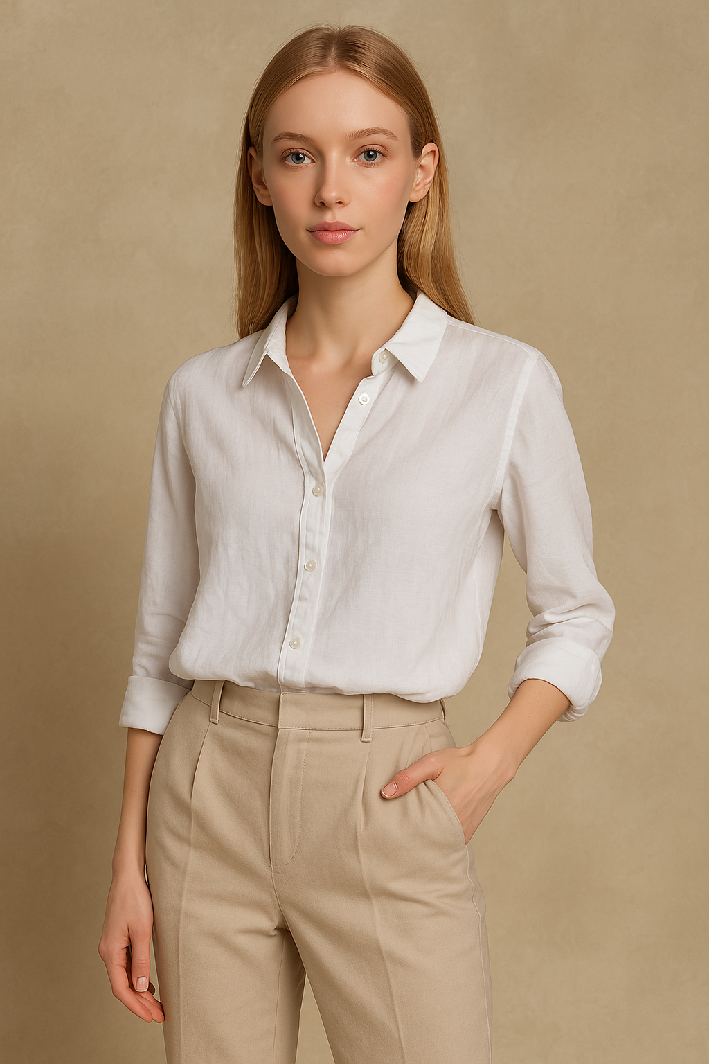 Harper Brooklyn | Linen Blouse