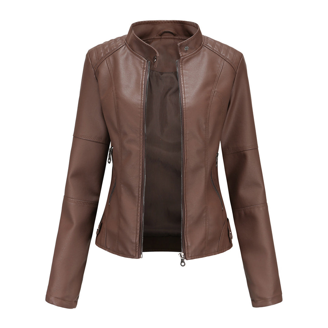 Harper Brooklyn| Women's Slim-fit Biker Jacket