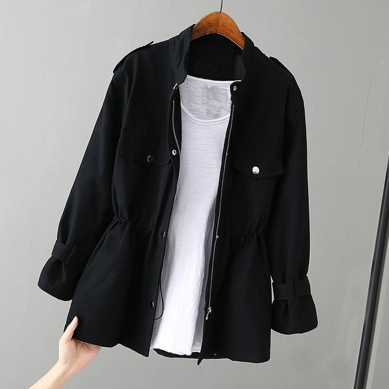 Harper Brooklyn | Women's Utility Jacket, Zipper Closure