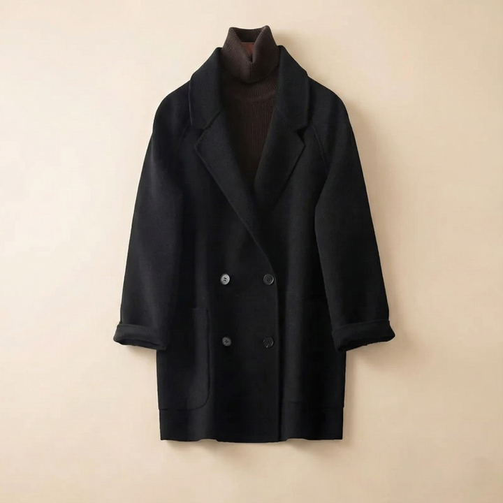 Harper Brooklyn | Wool Herringbone Coat